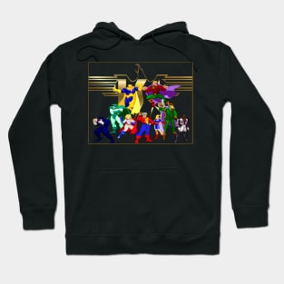 Sprited Justice Society of America Members Hoodie